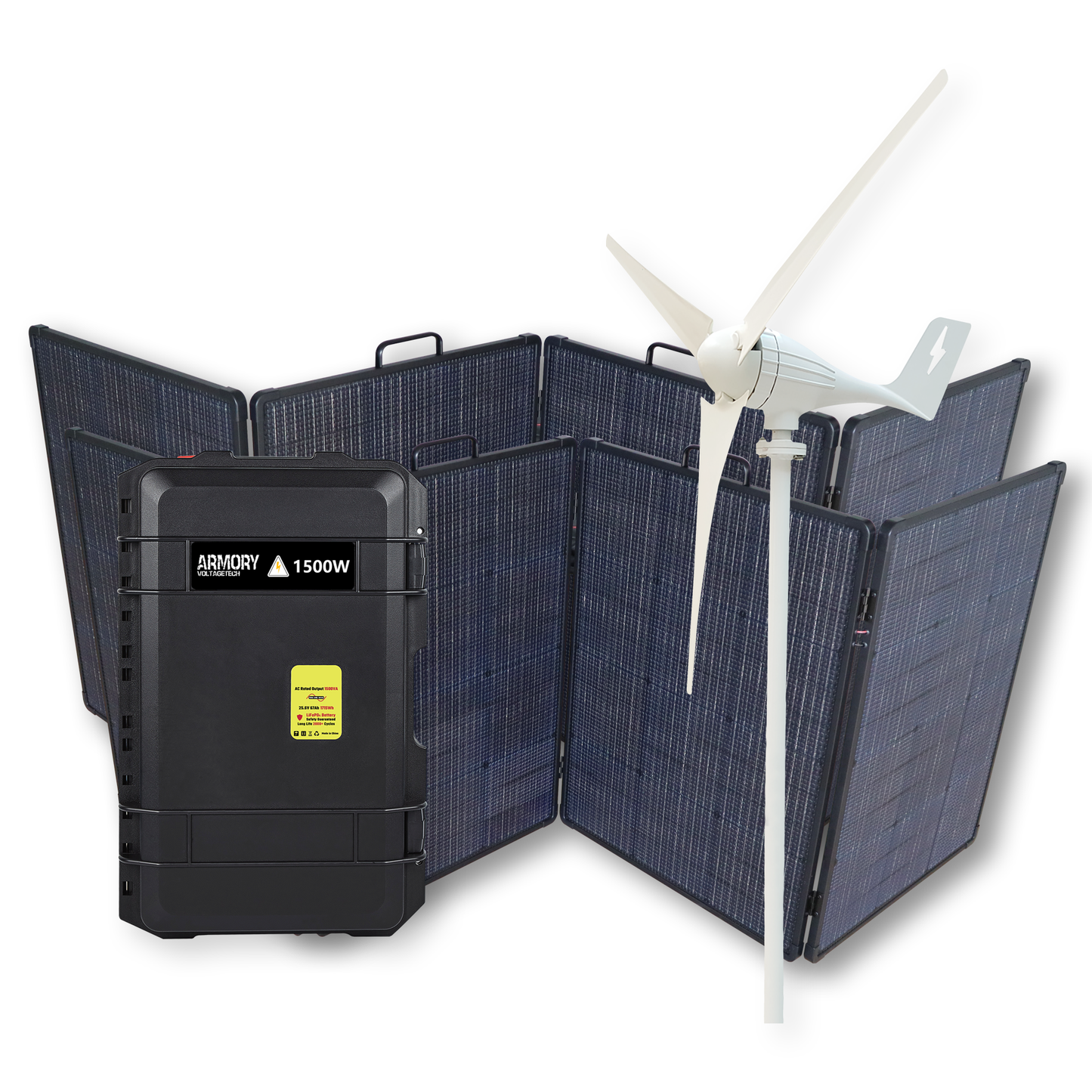 Ветряные / солнечные генераторные установки - Макс.
