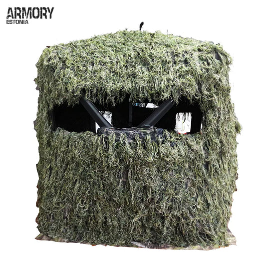 Camouflage military tent