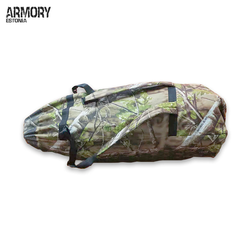 Camouflage military tent